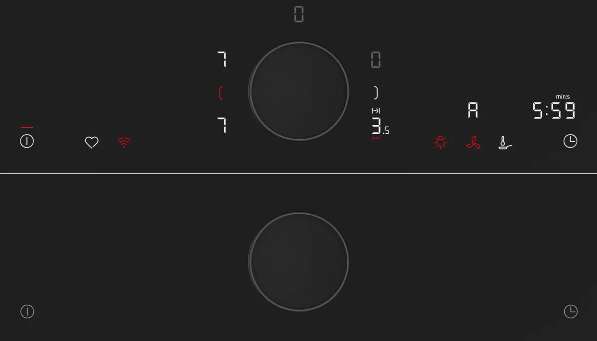 NEFF T69FUV4L0 N90 Induction hob 90 cm surface mount without frame