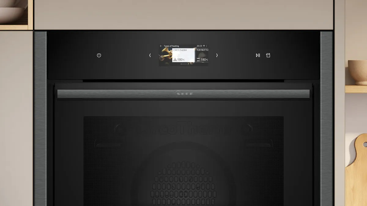 NEFF B64VS71G0B N90 Built-in oven with added steam function 60 x 60 cm Graphite-Grey