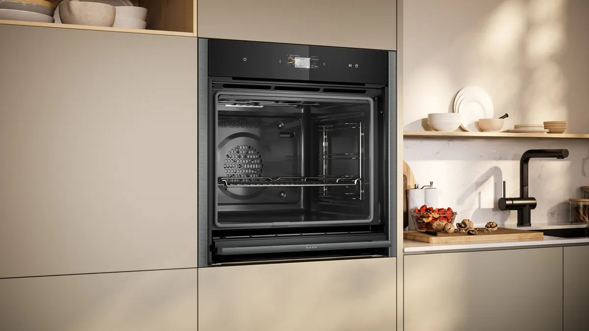 NEFF B64VS71G0B N90 Built-in oven with added steam function 60 x 60 cm Graphite-Grey