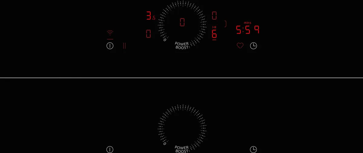 NEFF T58FHW1L0 N70 Induction hob 80 cm surface mount without frame