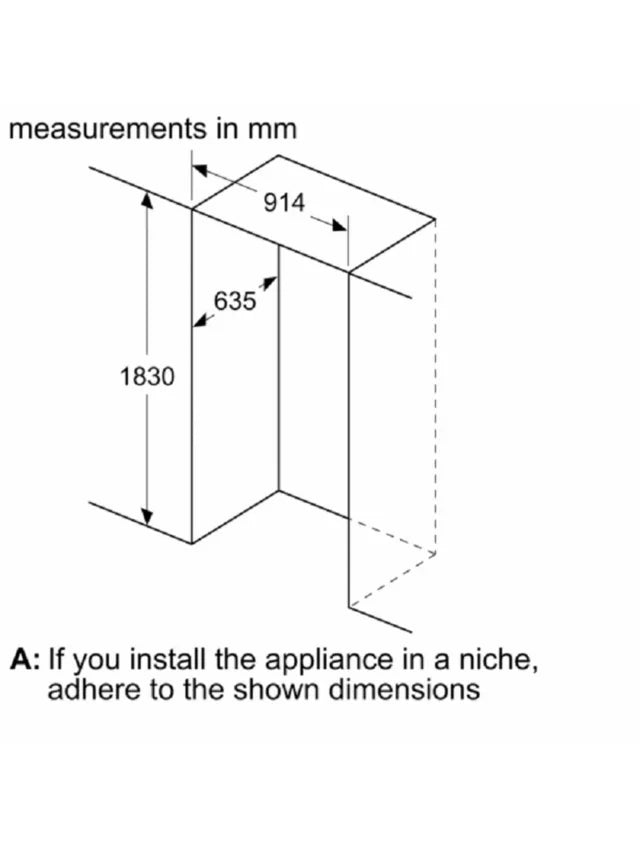 Bosch KFF96PIEP Series 8, French door bottom freezer, multi door, 183 x 90.5 cm, Stainless steel (with anti-fingerprint)