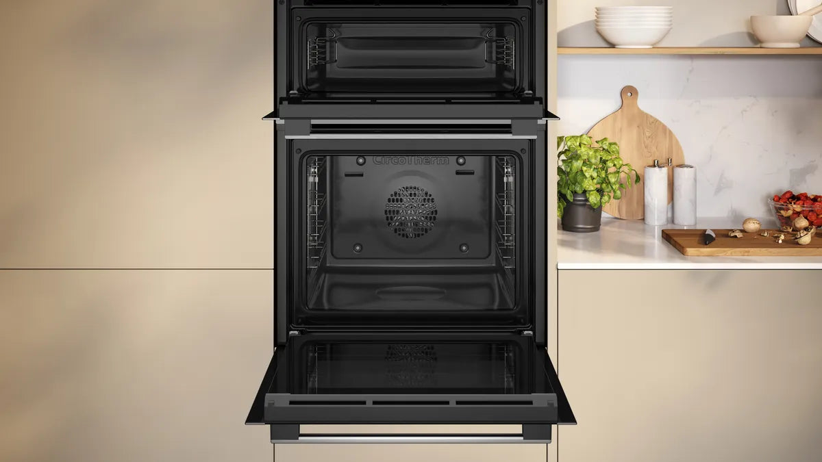 NEFF U1ACE2AN3B N50 Built-in double oven-Stainless steel