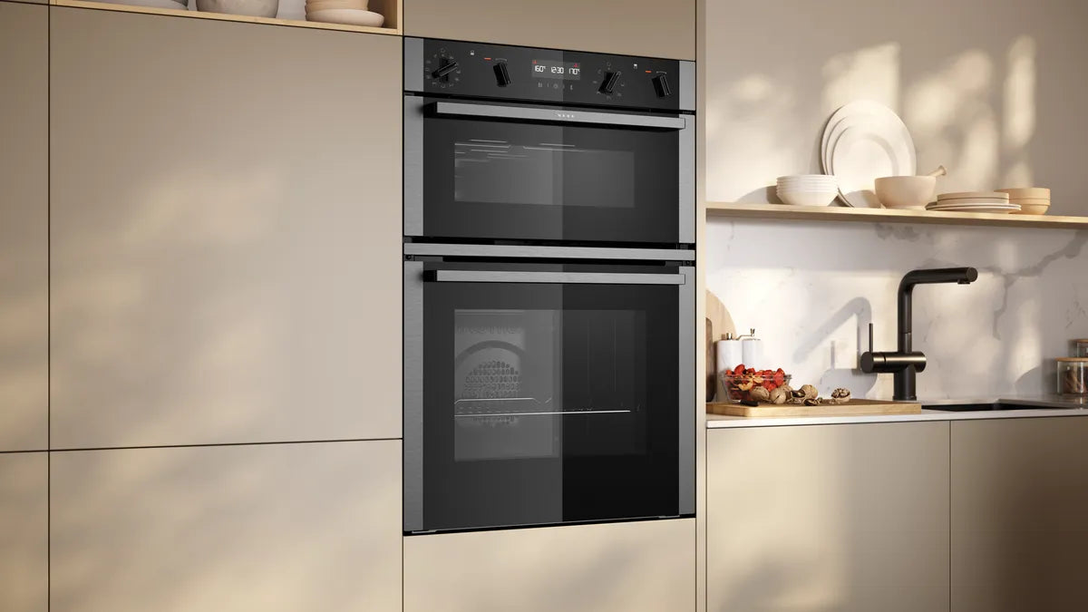 NEFF U2ACH7AN7B N50 Built-in double oven-Stainless Steel