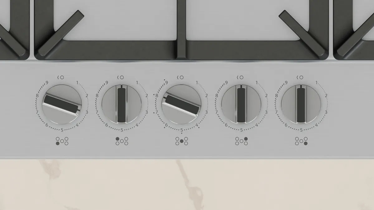 NEFF T29CIR8N0 N70 Gas hob 90 cm Stainless steel