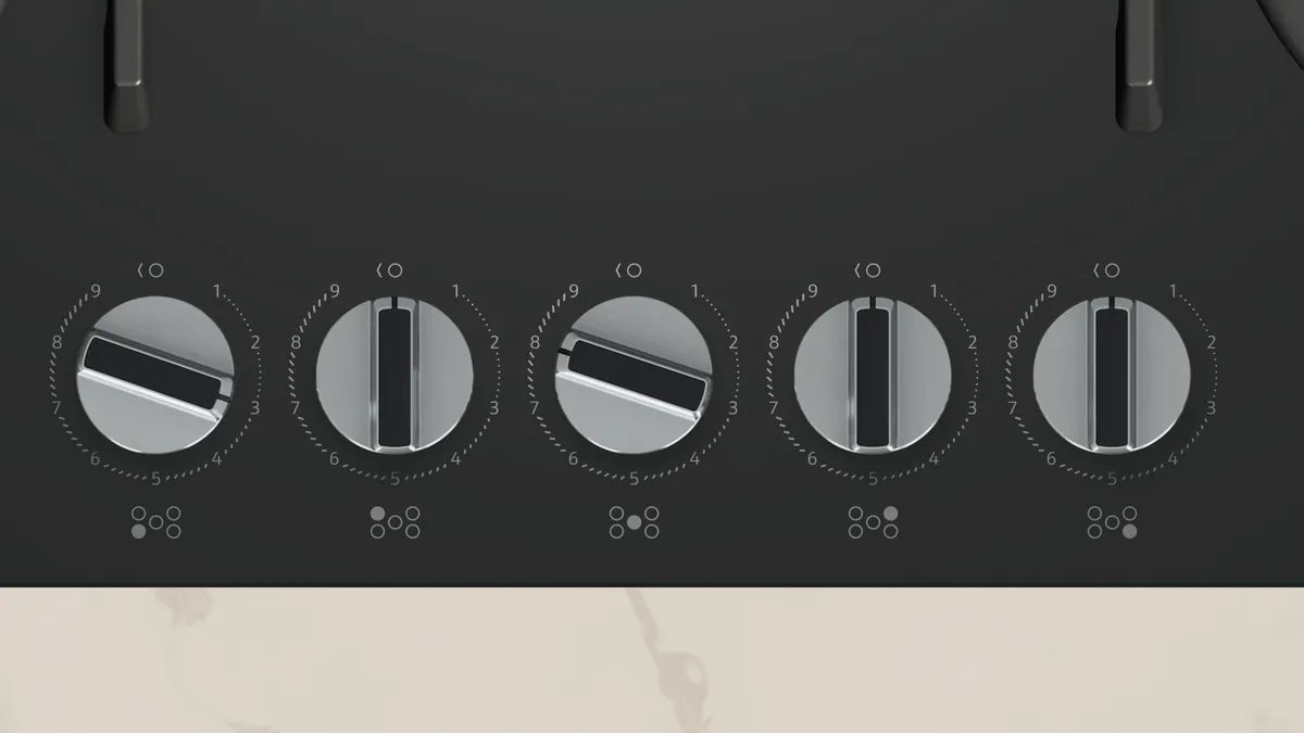 NEFF T27PIQ4S0 N 70 Gas hob 75 cm Tempered glass-Black