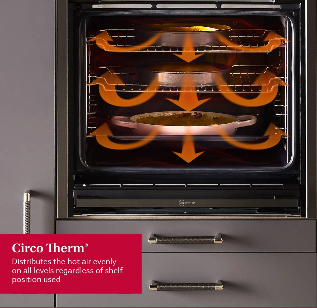 Neff B2ACH7AG7B N50 Built-in oven 60 x 60 cm-Graphite-Grey