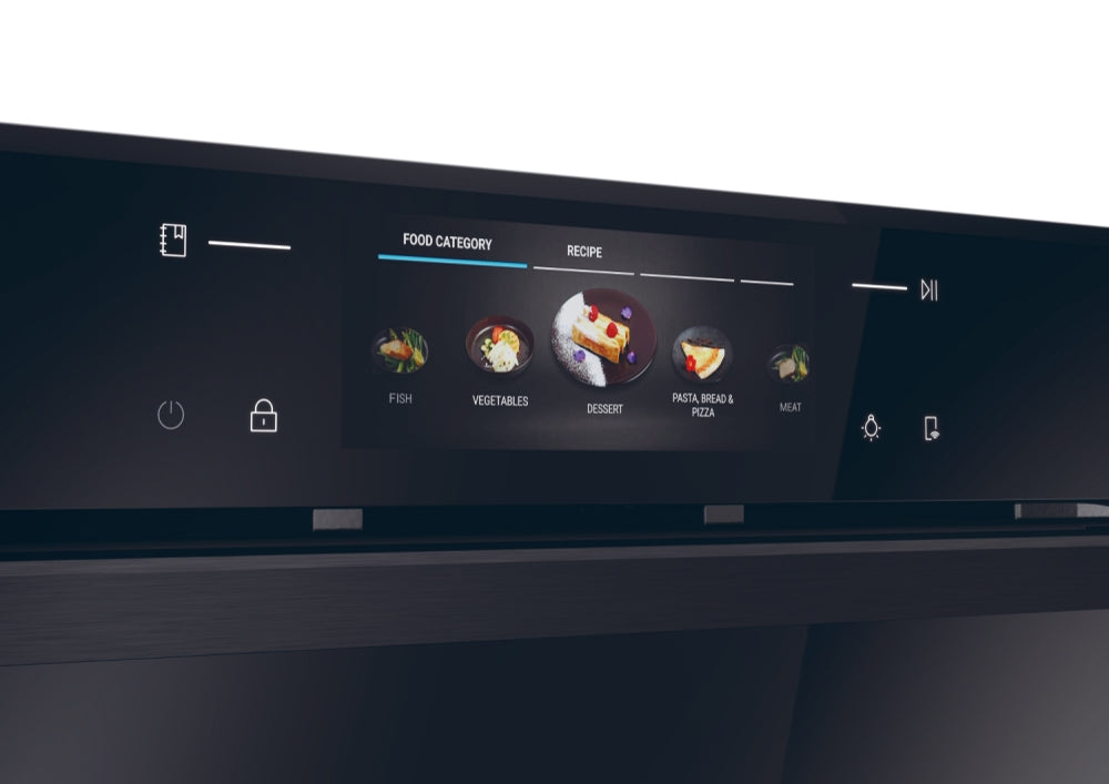 Haier H6 ID68M5YTB1 Series 6 PYRO Multi-Function Wi-Fi 60cm Oven with AI Camera-Includes AIRFRY, WIRELRESS PROBE