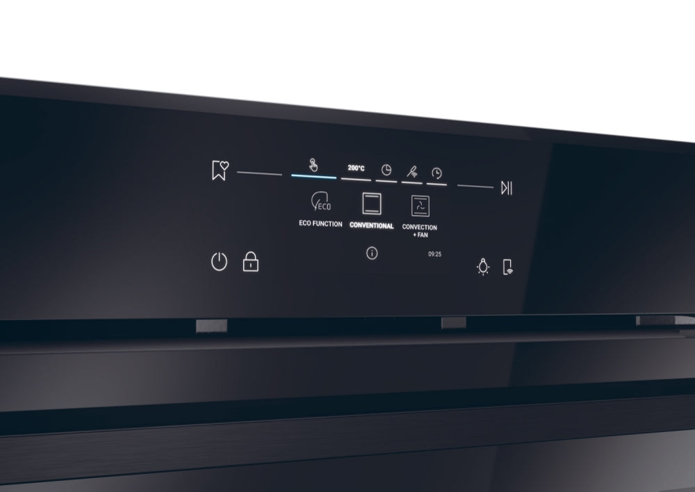 Haier H6 ID66C3HTB1 60cm Series 6 Multi-Function Wi-Fi Oven AIRFRY- Black