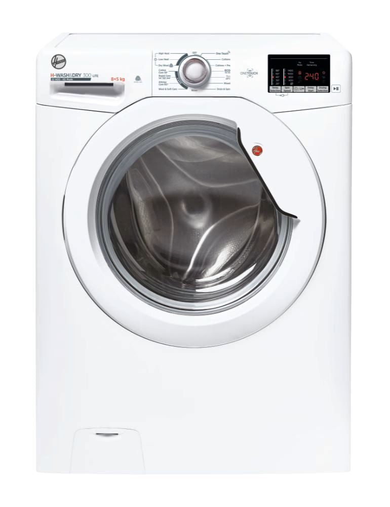 Clearance Hoover H3D4852DE/1-80 Freestanding Washer dryer 8/5kg 1400rpm-White