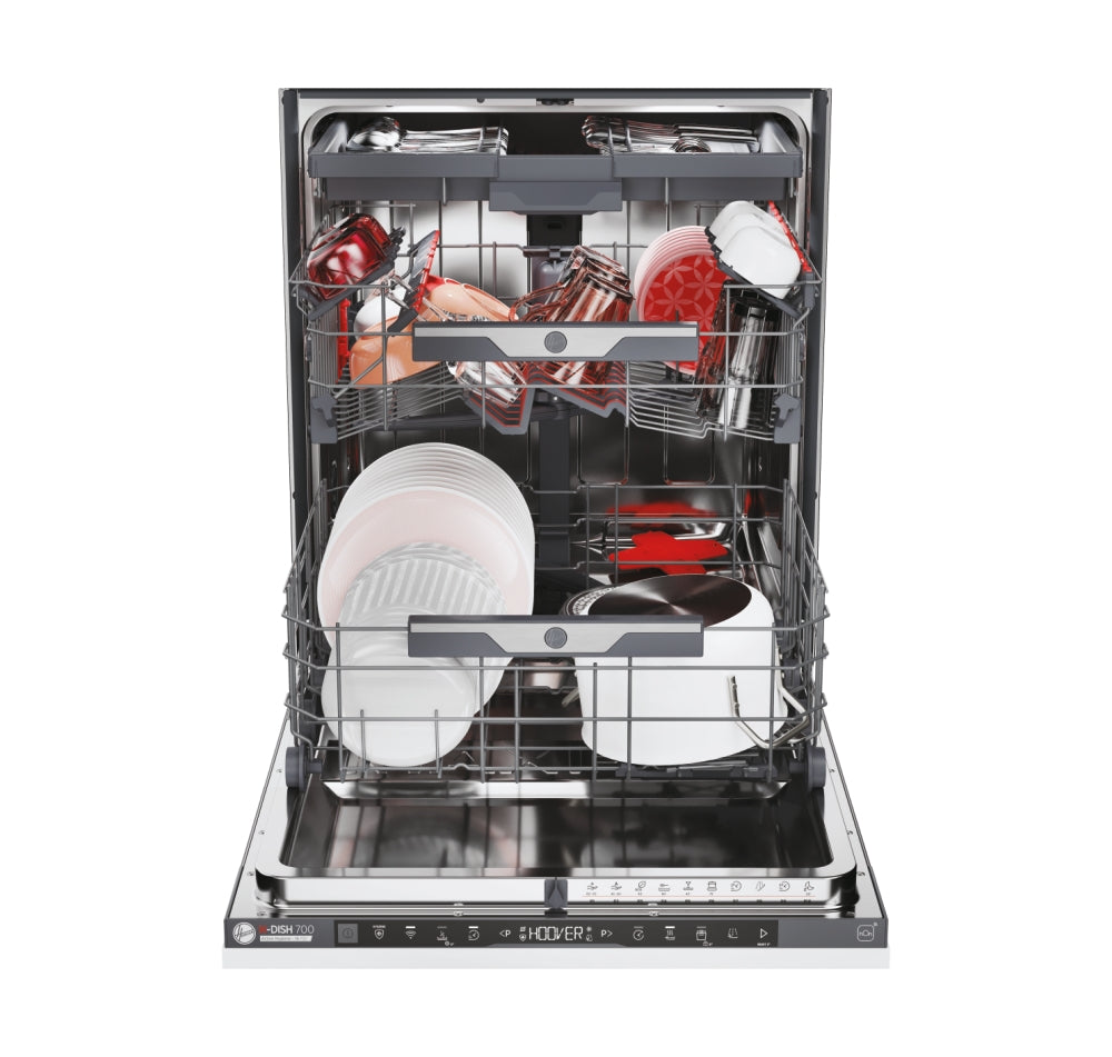 Clearance Haier XIB6B2S3FS Fully Integrated Dishwasher 16 Place Settings.
