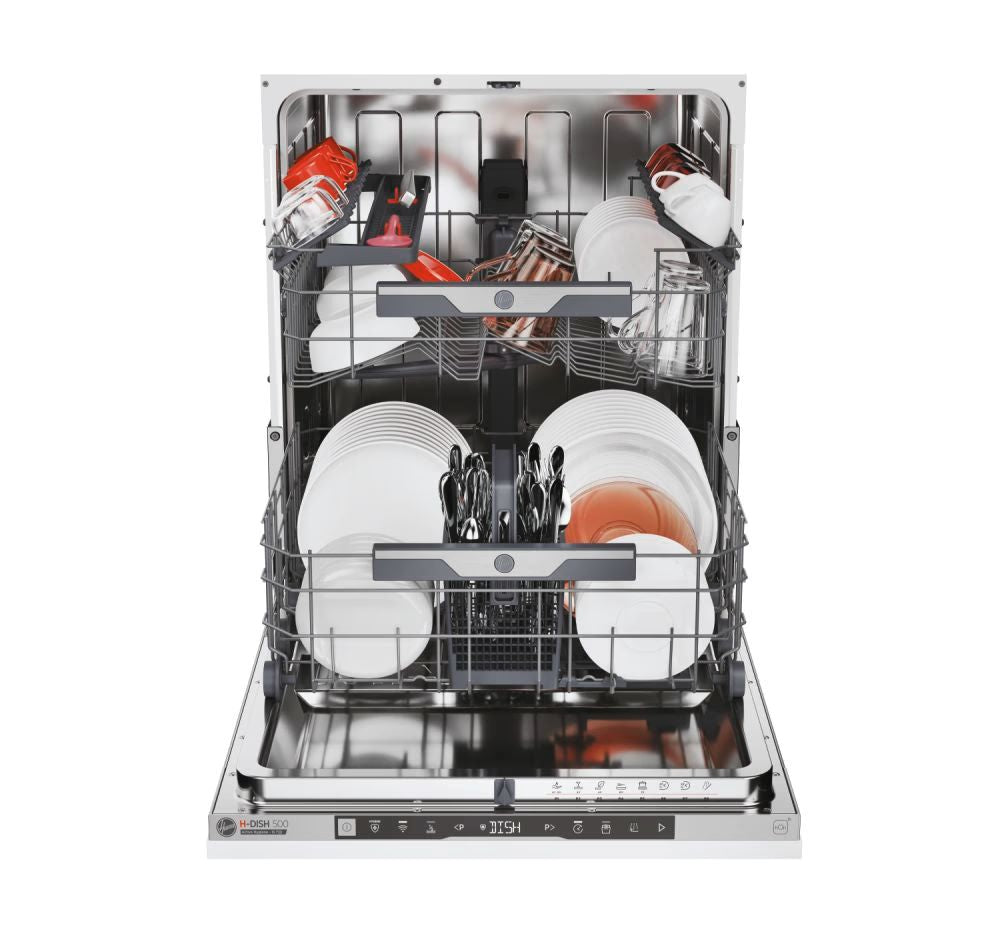 Clearance Hoover HI 5C6F0S-80 Fully Integrated 15 Place Setting Dishwasher