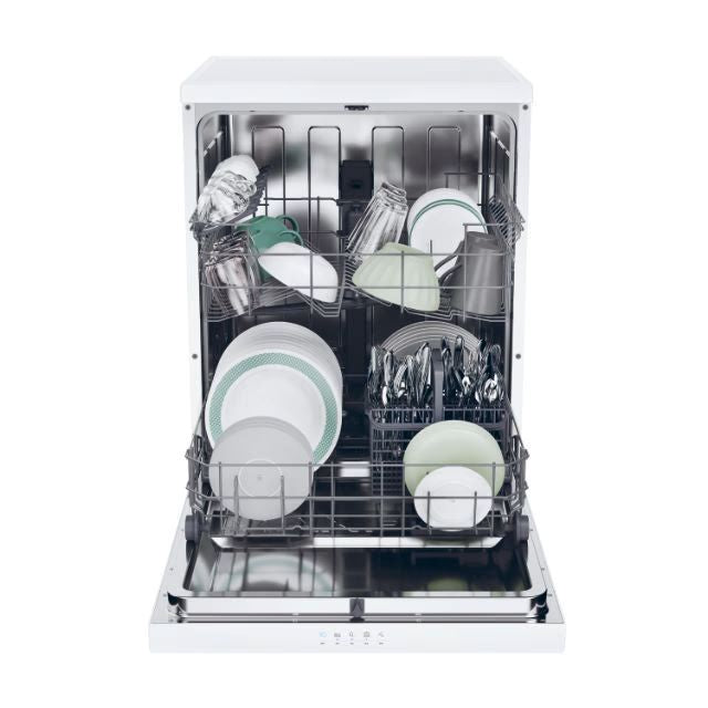 Clearance Candy CF 3E9L0W-80 Freestanding 13 Place Setting Dishwasher-White