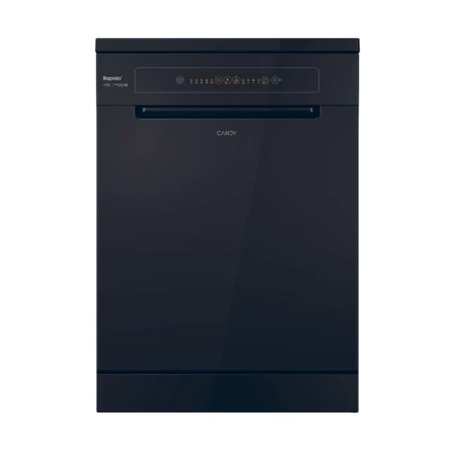 Clearance Candy CF 3C9E0B-80 Freestanding 13 Place Setting Dishwasher-Black
