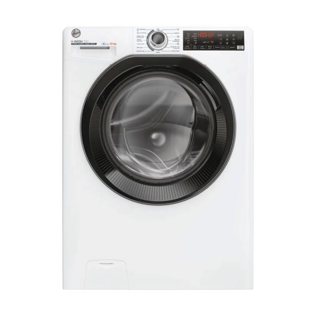 Clearance Hoover H3WPS4106TMB6-80 Freestanding 10kg 1400rpm Washing Machine-White