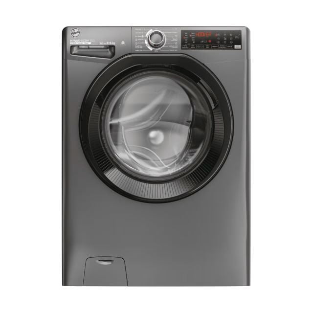 Clearance Hoover H3DPS4866TAMBR80 Freestanding 8/6kg Washer Dryer 1400rpm- Anthracite