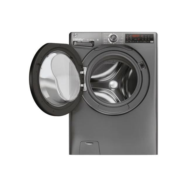 Clearance Hoover H3DPS4866TAMBR80 Freestanding 8/6kg Washer Dryer 1400rpm- Anthracite