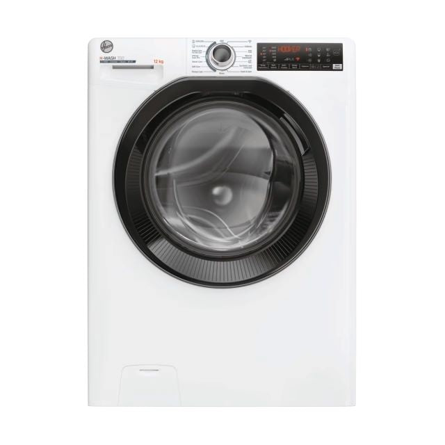 Clearance Hoover H3WPS4126TAMB580 Freestanding 12kg 1400rpm Washing Machine-White