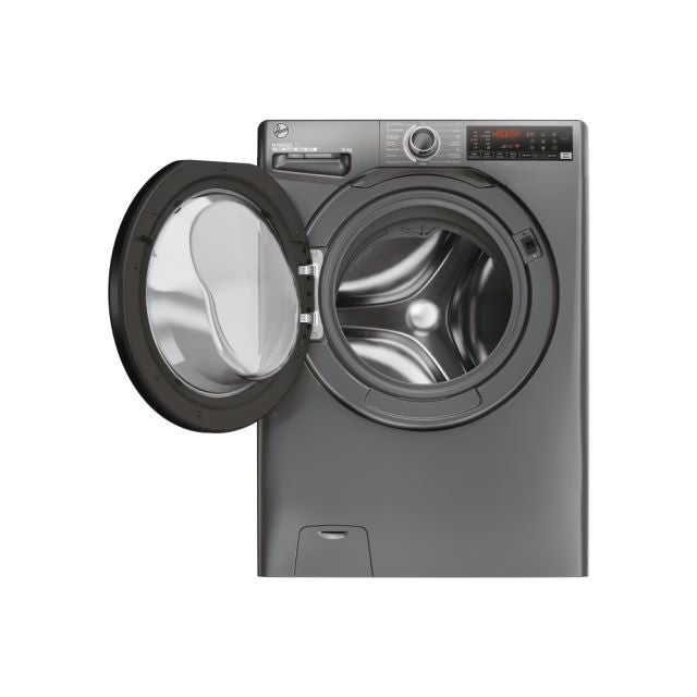 Clearance Hoover H3WPS4146TAMB-80 Freestanding 14kg 1400rpm Washing Machine-Anthracite
