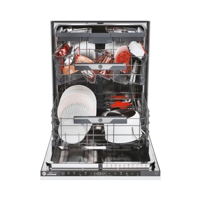 Clearance Hoover HI6B2S3PSTA-80 Fully Integrated 16 Place Setting Dishwasher