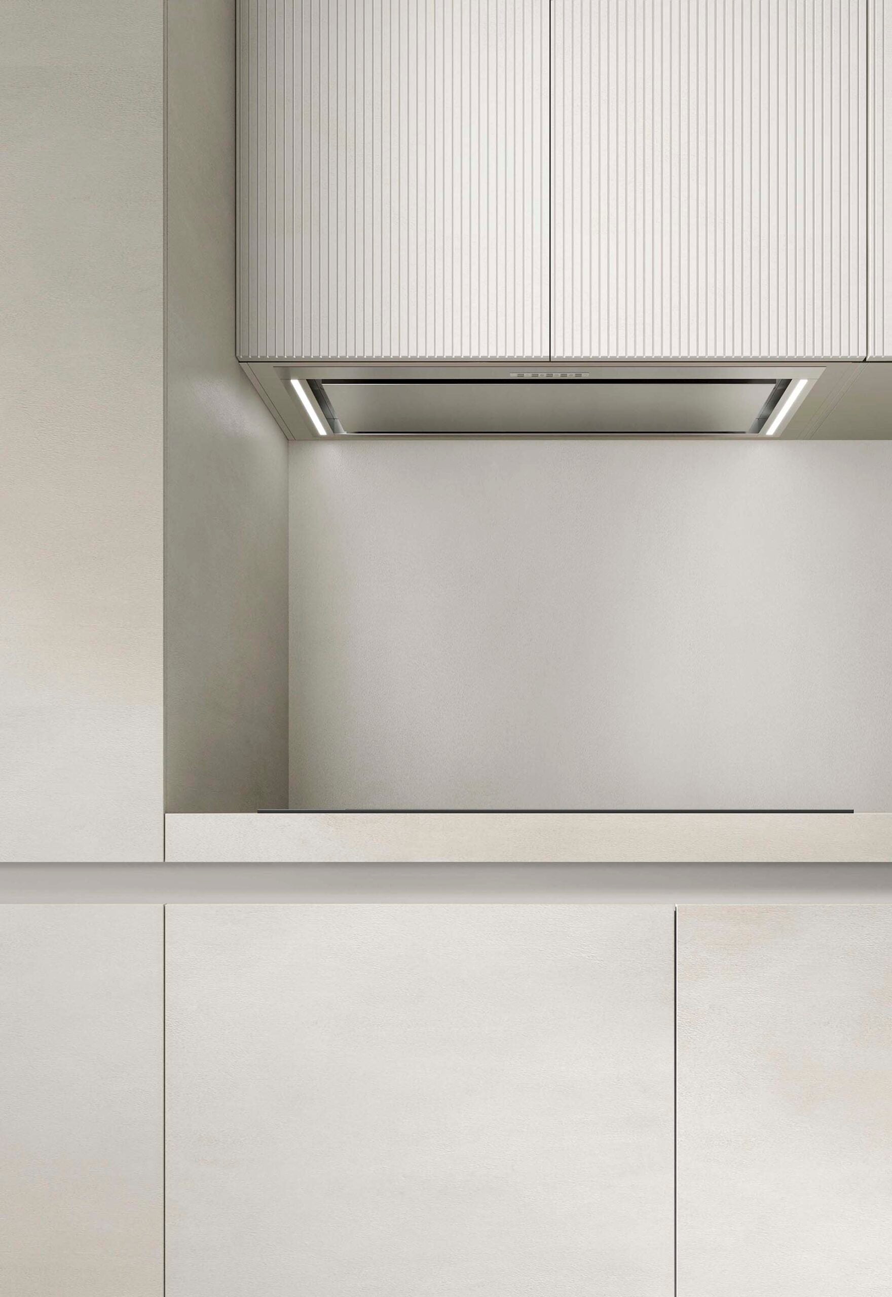 Airforce Compact In 53cm Built-In Cooker Hood with Touch Controls- Stainless Steel Finish