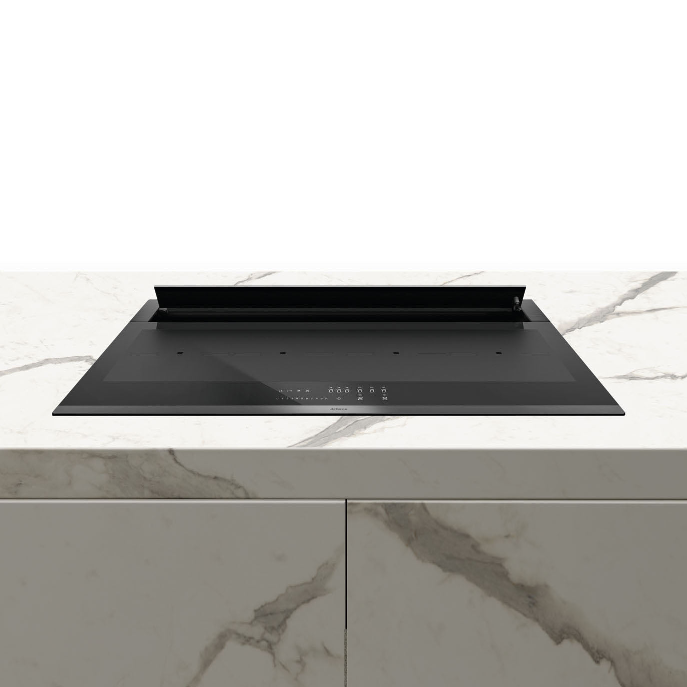 Airforce Slim Plus 90cm Filtering On-Board Induction Hob with Rear Downdraft