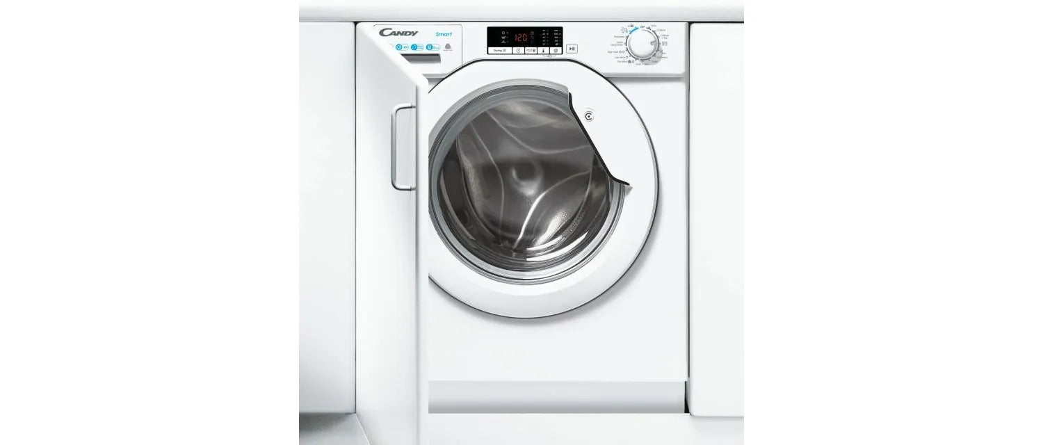 Clearance Candy CBD485D2E/1-80 8/5kg 1400rpm Built-In Washer Dryer - White