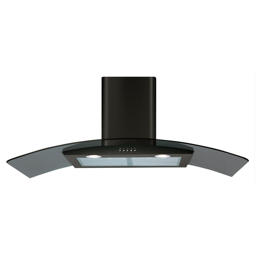 CDA ECP102BL Curved glass extractor