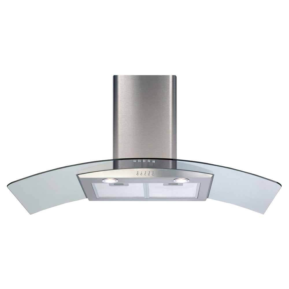 CDA ECP102SS Curved glass extractor