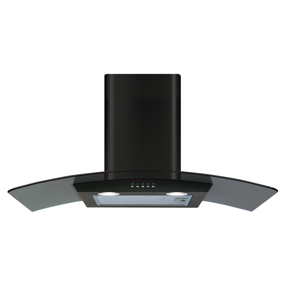 CDA ECP82BL Curved glass extractor