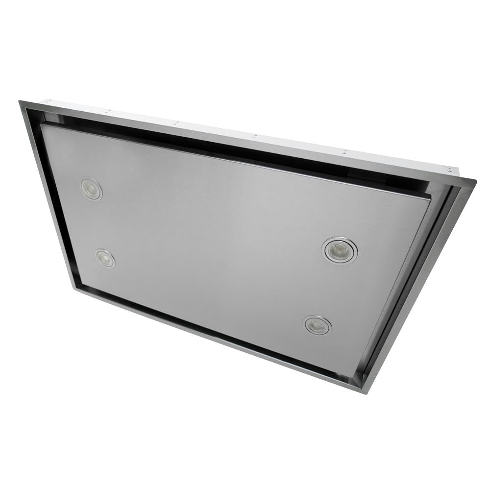 CDA EVX90SS 90cm ceiling extractor