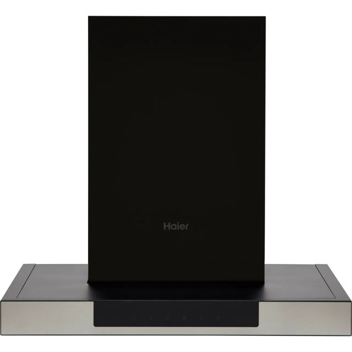 CLEARANCE Haier HATS9DS2XWIFI 90cm T shaped Wall mounted cooker hood Black and stainless steel