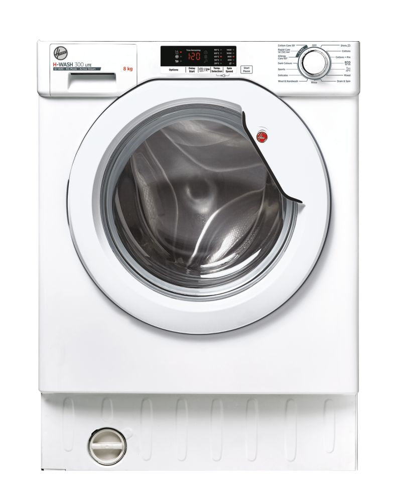 Clearance Hoover HBWS48D2ACE-80 8Kg 1400RPM Washing Machine - White