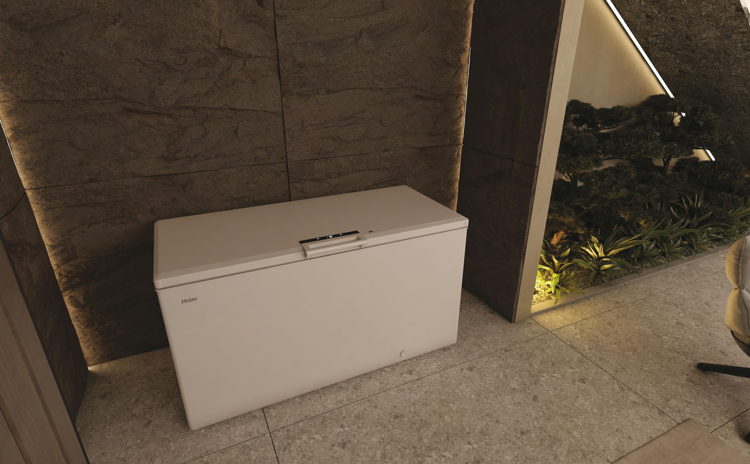 Clearance Haier HCE520EK 508 Litre Large Capacity Smart Chest Freezer in White