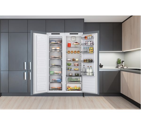 Clearance Haier HLE172UK Built- In Integrated Tall larder Fridge - Frost Free