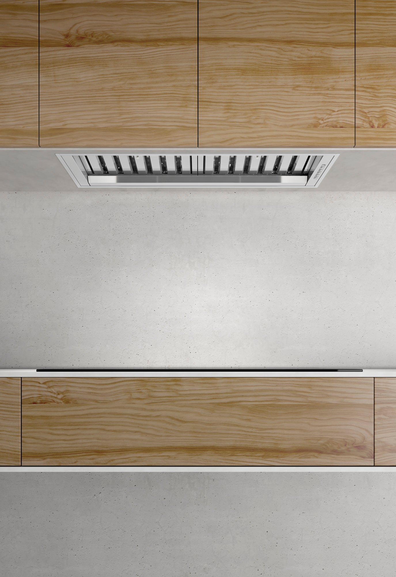 Airforce INCASSO PRO NO DROP 72cm Stainless Steel Touch Control Built-in Canopy Cooker Hood