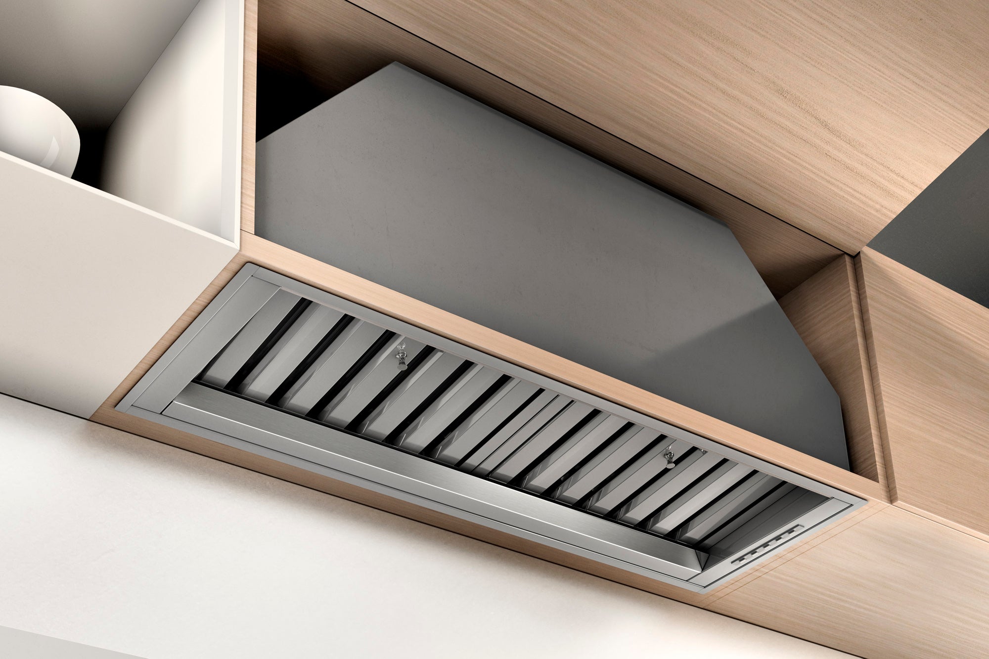 Airforce INCASSO PRO NO DROP 72cm Stainless Steel Touch Control Built-in Canopy Cooker Hood