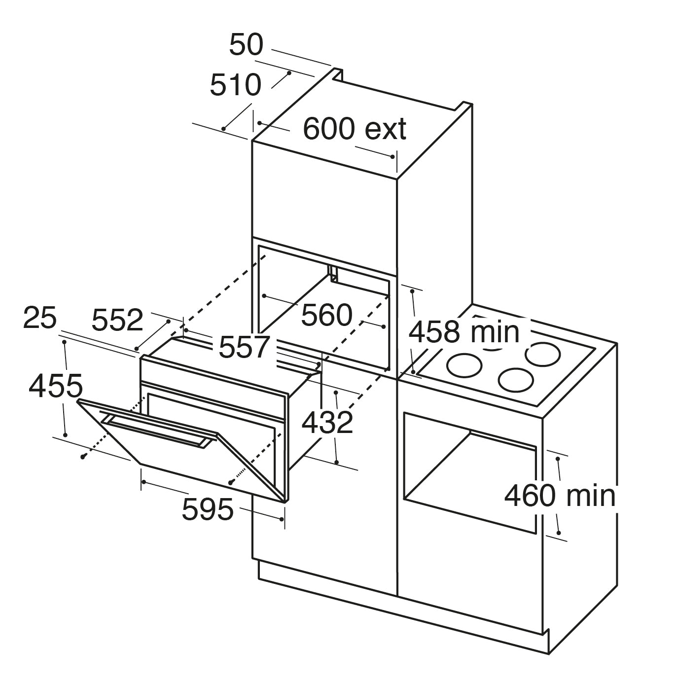 CDA VK703SS Compact steam oven and grill