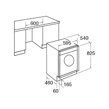 CDA CI381 8kg Integrated washing machine