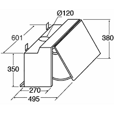 CDA EIN60FSI Integrated extractor