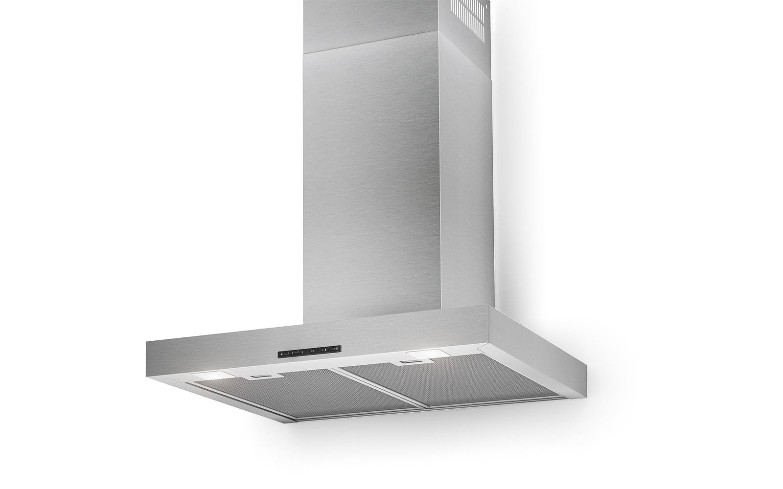 Airforce F53 S4 60cm Wall Mounted cooker hood with Soft Push Button Press- Stainless Steal Finish