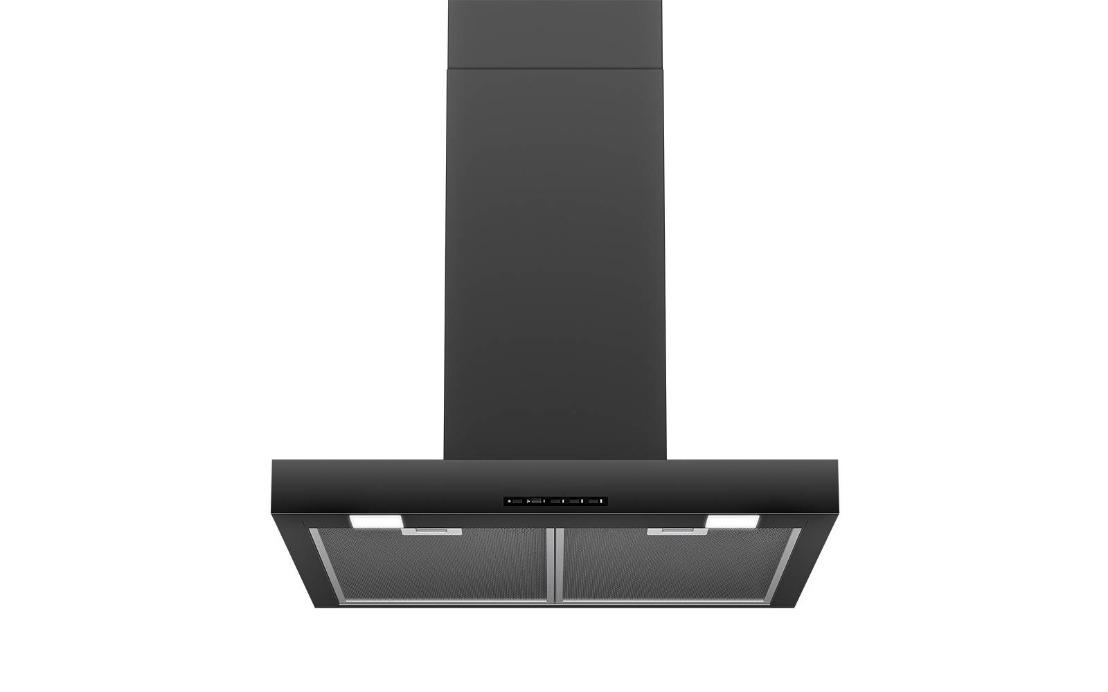 Airforce F53 S4 60cm Wall Mounted Cooker Hood with Soft Push Button Control- Black Finish