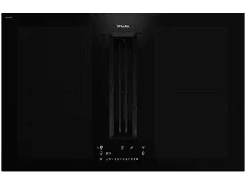 Clearance-Miele 80cm Induction Hob with Extraction KMDA 7676 FL-A BlackPerfection