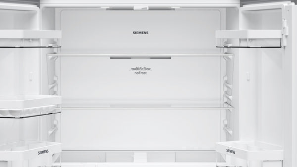 Siemens iQ300 French Door Bottom Freezer Multi Door Inox-easyclean KF96NVPEAG