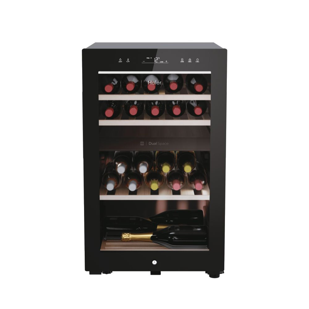 Haier HWS42GDAU1 60cm Freestanding 42 Bottle Wine Fridge - Devine Distribution Ltd