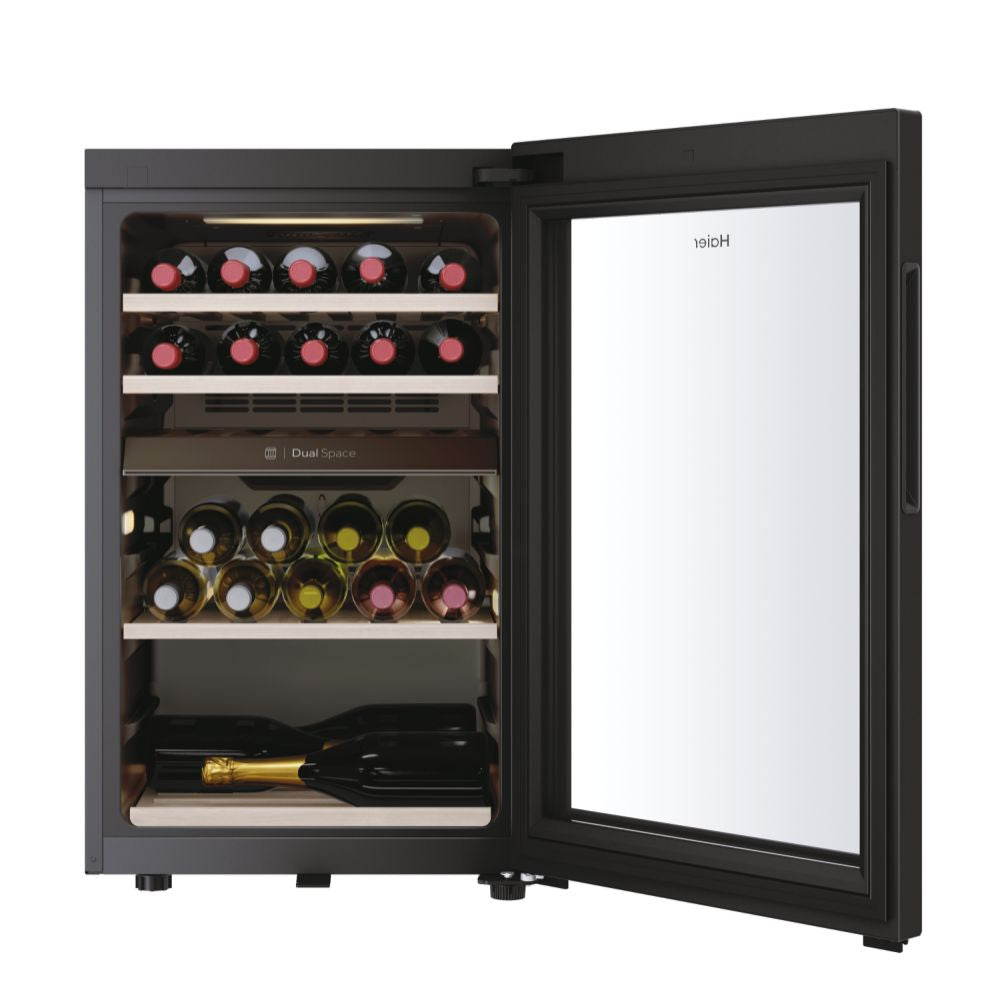 Haier HWS42GDAU1 60cm Freestanding 42 Bottle Wine Fridge - Devine Distribution Ltd