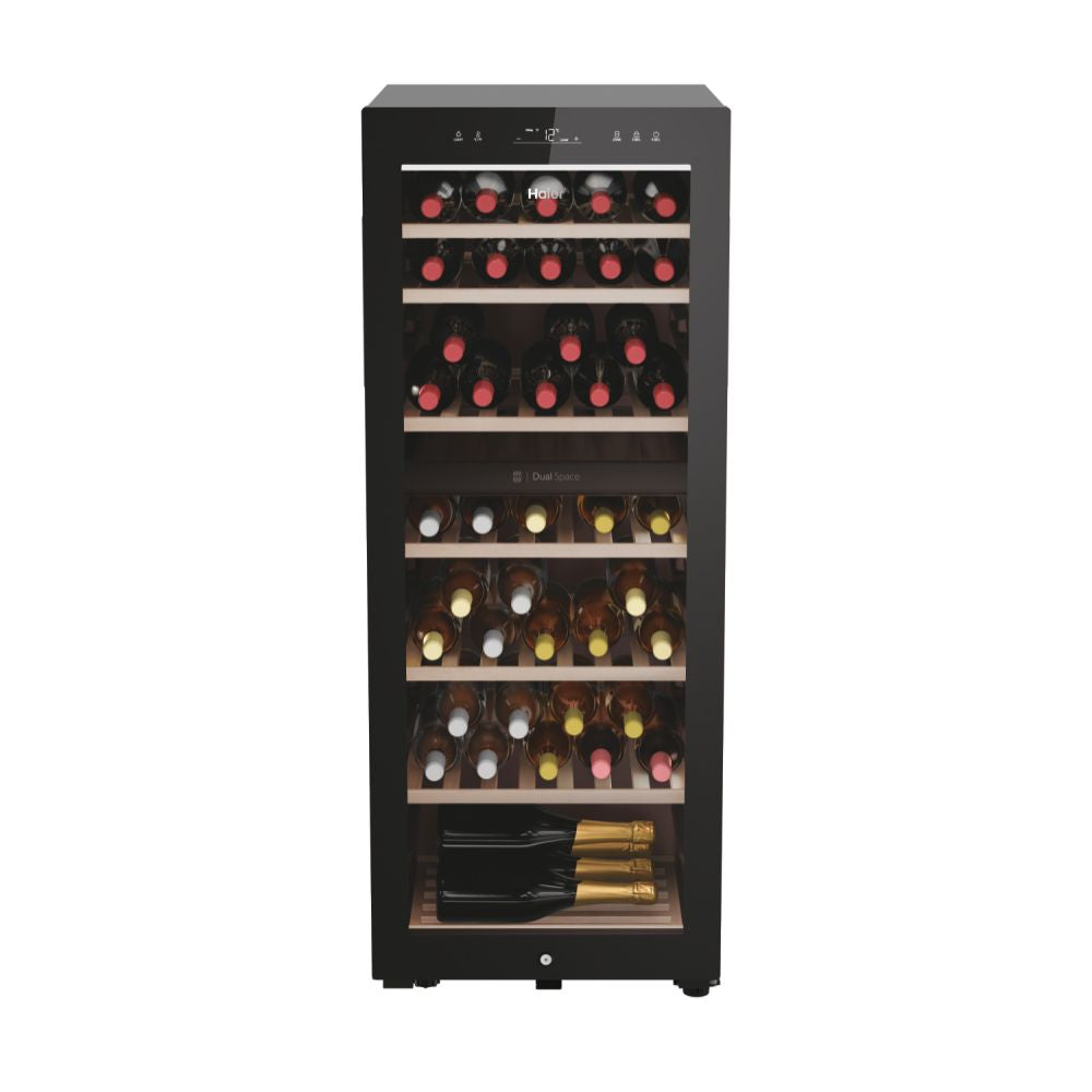 Haier HWS77GDAU1 50cm Freestanding 77 Bottle Wine Fridge - Devine Distribution Ltd