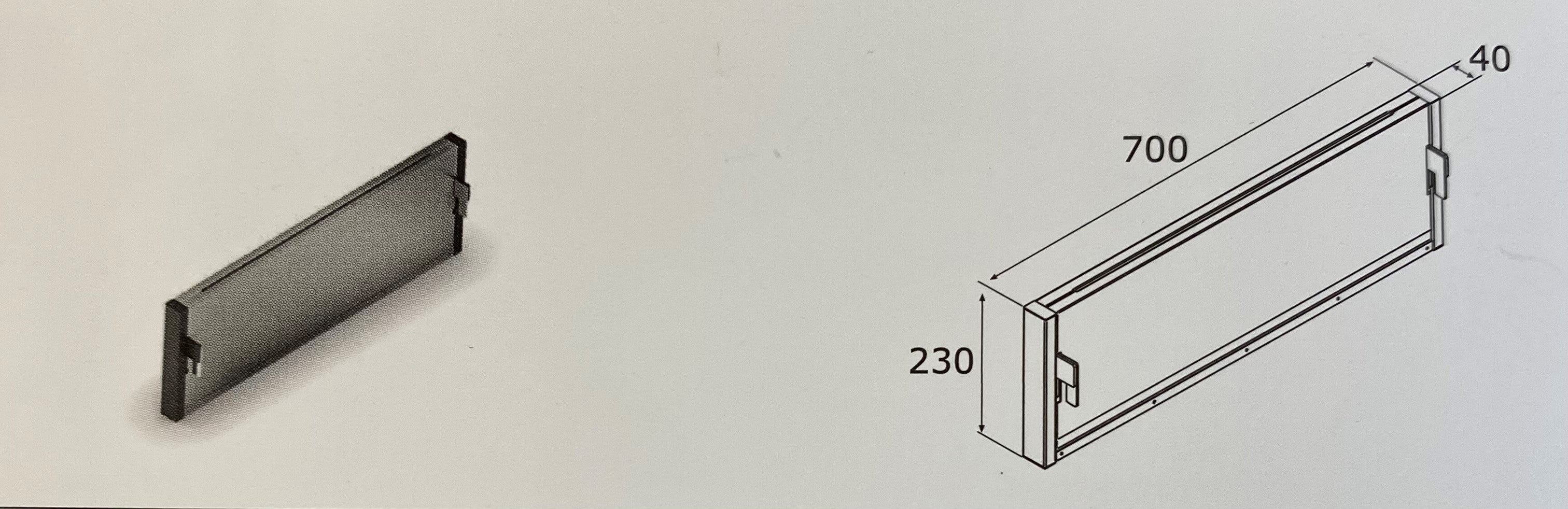 Airforce E-Cook Knife Holder Attachement for the E-Cook BBQ's - Devine Distribution Ltd