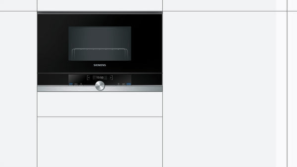 Siemens iQ700 Built-in Microwave Oven Stainless Steel BE634LGS1B