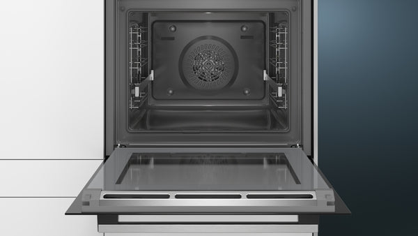 Siemens iQ500 Built-In Oven With Added Steam Function 60cm Stainless Steel HR578G5S6B