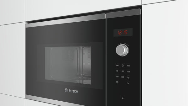 Bosch Series 4 Built-in Microwave 38cm Stainless Steel BFL523MS0B